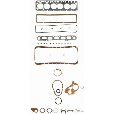 Fel-Pro Toyota Landcrsr W/4230Cc/6 Cyl.F75-80 Full Gasket Set, Fs21219B FS21219B